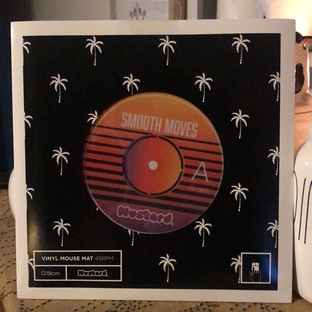 Record Mouse Pad 45RPM SMOOTH MOVES